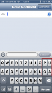 Umlaute Wie A O Und U In Der Iphone Tastatur Anzeigen Einstellen